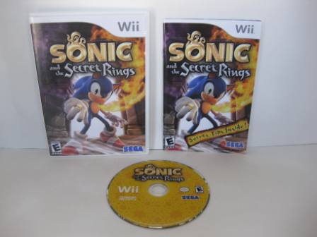 Sonic and the Secret Rings - Wii Game